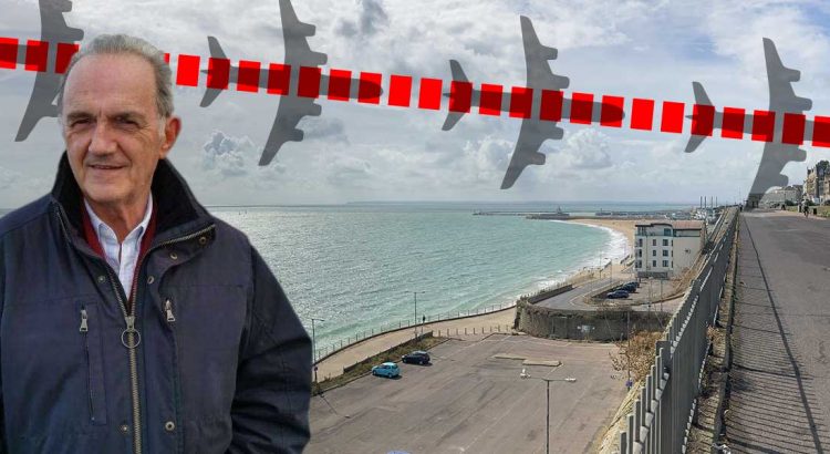 Tony Freudmann and the Ramsgate seafront